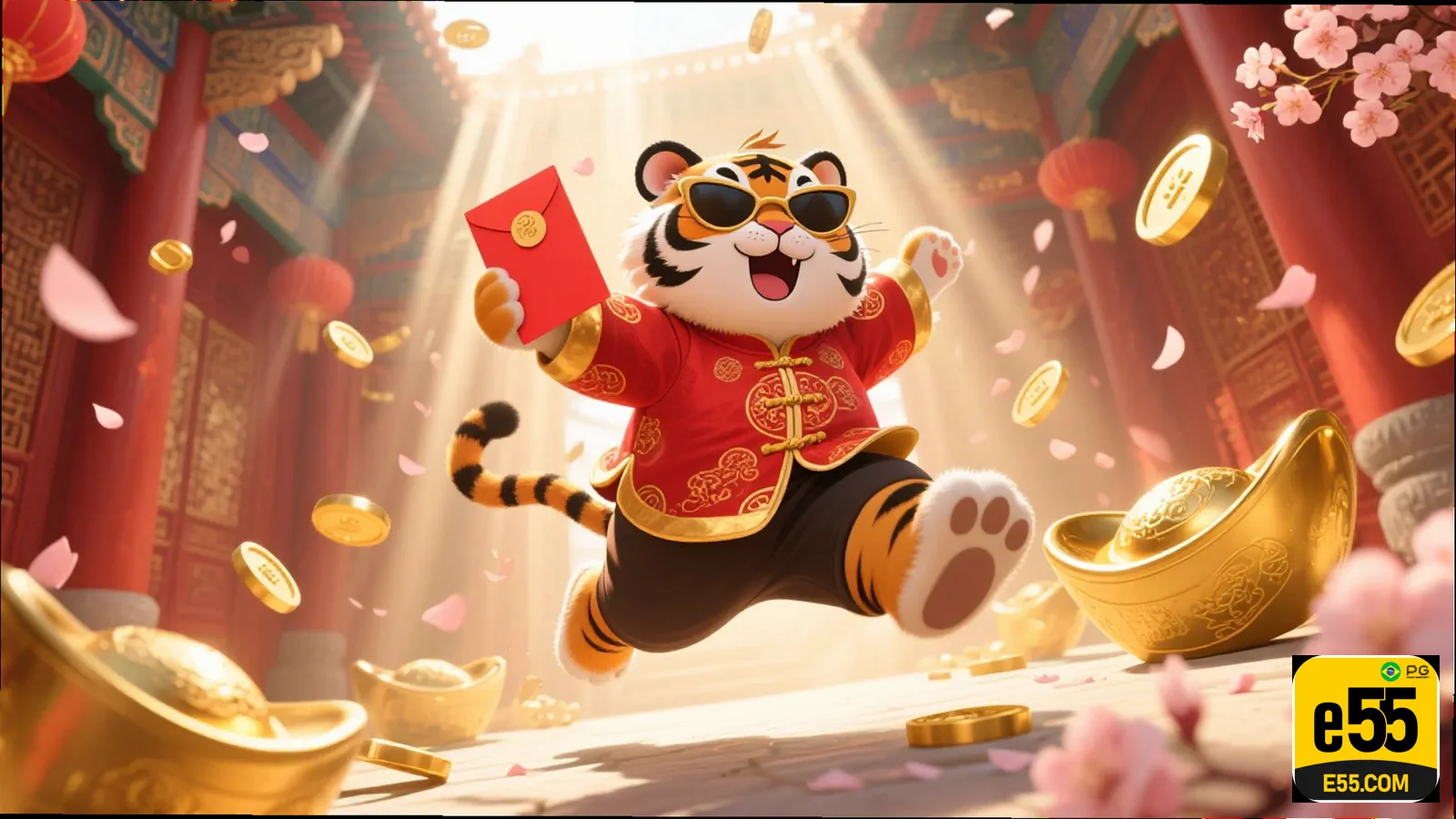 Aplicativo e55 em celular - e55